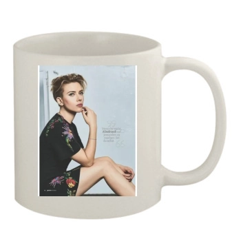 Scarlett Johansson 11oz White Mug