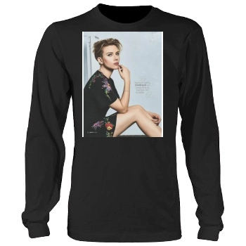 Scarlett Johansson Men's Heavy Long Sleeve TShirt