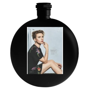 Scarlett Johansson Round Flask