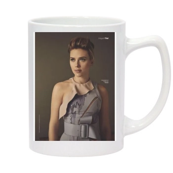 Scarlett Johansson 14oz White Statesman Mug