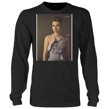 Scarlett Johansson Men's Heavy Long Sleeve TShirt