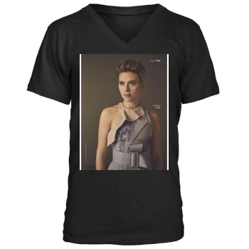 Scarlett Johansson Men's V-Neck T-Shirt