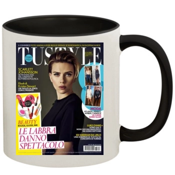 Scarlett Johansson 11oz Colored Inner & Handle Mug