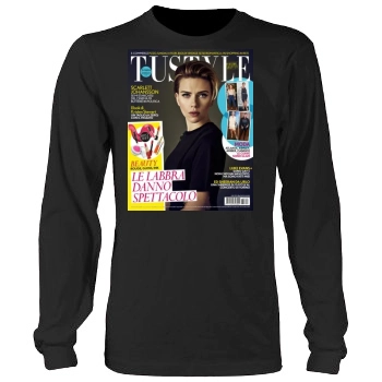 Scarlett Johansson Men's Heavy Long Sleeve TShirt