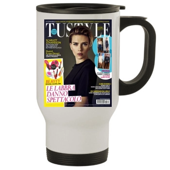 Scarlett Johansson Stainless Steel Travel Mug