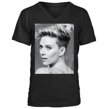 Scarlett Johansson Men's V-Neck T-Shirt