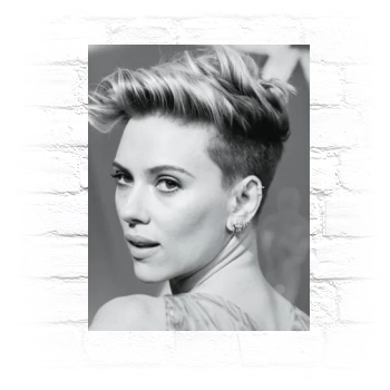 Scarlett Johansson Metal Wall Art