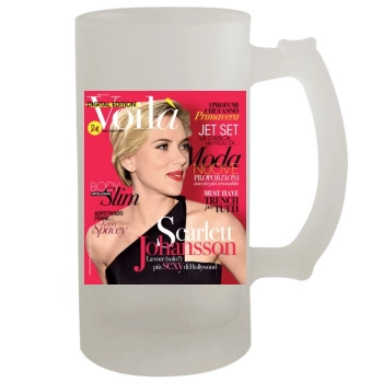 Scarlett Johansson 16oz Frosted Beer Stein