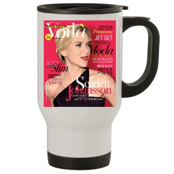 Scarlett Johansson Stainless Steel Travel Mug