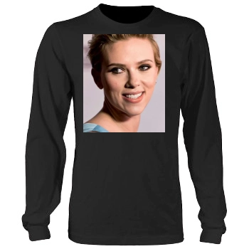 Scarlett Johansson Men's Heavy Long Sleeve TShirt