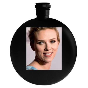 Scarlett Johansson Round Flask