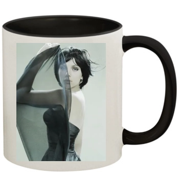 Scarlett Johansson 11oz Colored Inner & Handle Mug