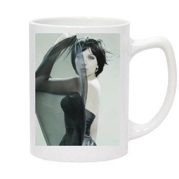 Scarlett Johansson 14oz White Statesman Mug