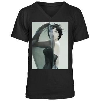 Scarlett Johansson Men's V-Neck T-Shirt