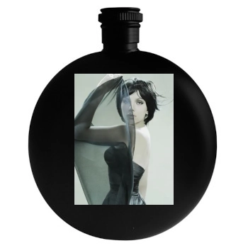 Scarlett Johansson Round Flask