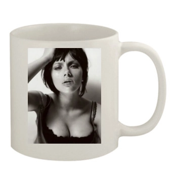 Scarlett Johansson 11oz White Mug