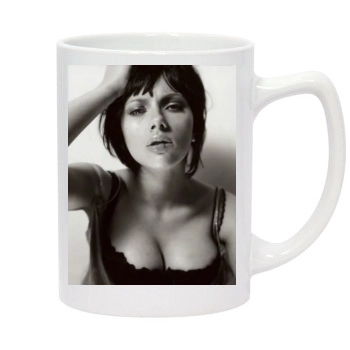 Scarlett Johansson 14oz White Statesman Mug