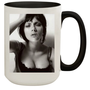 Scarlett Johansson 15oz Colored Inner & Handle Mug