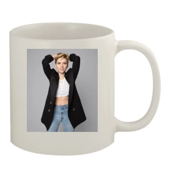 Scarlett Johansson 11oz White Mug