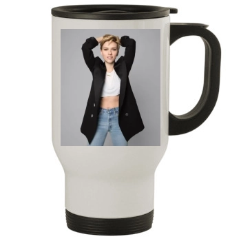 Scarlett Johansson Stainless Steel Travel Mug