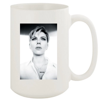 Scarlett Johansson 15oz White Mug