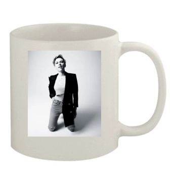 Scarlett Johansson 11oz White Mug