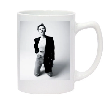 Scarlett Johansson 14oz White Statesman Mug