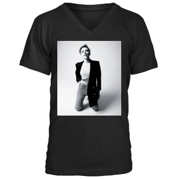 Scarlett Johansson Men's V-Neck T-Shirt