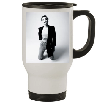 Scarlett Johansson Stainless Steel Travel Mug