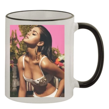 Selena Gomez 11oz Colored Rim & Handle Mug