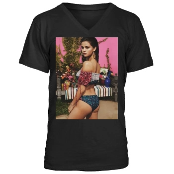 Selena Gomez Men's V-Neck T-Shirt