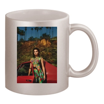 Selena Gomez 11oz Metallic Silver Mug