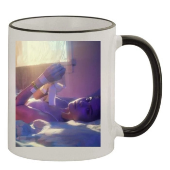 Selena Gomez 11oz Colored Rim & Handle Mug