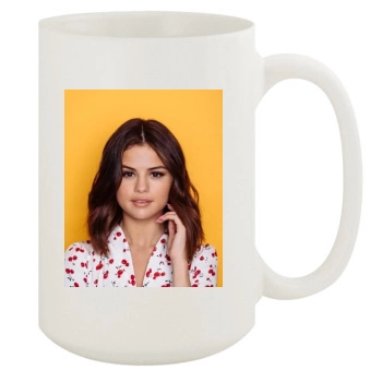 Selena Gomez 15oz White Mug