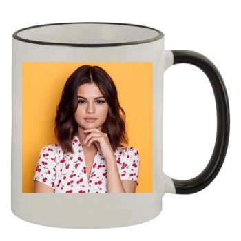 Selena Gomez 11oz Colored Rim & Handle Mug