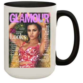 Selena Gomez 15oz Colored Inner & Handle Mug