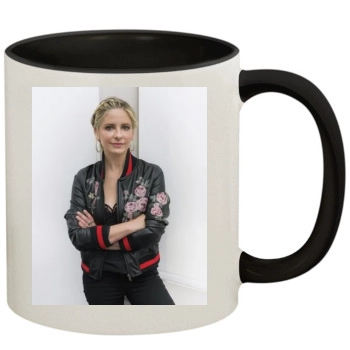 Sarah Michelle Gellar 11oz Colored Inner & Handle Mug