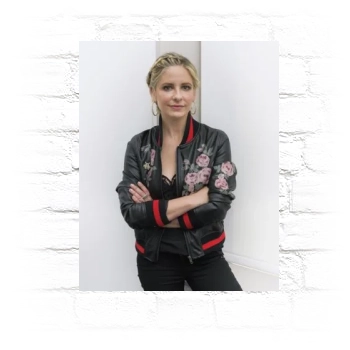 Sarah Michelle Gellar Metal Wall Art