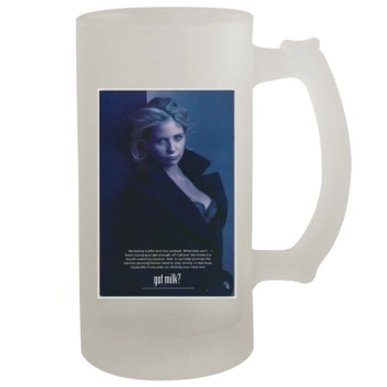 Sarah Michelle Gellar 16oz Frosted Beer Stein