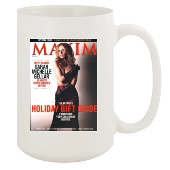 Sarah Michelle Gellar 15oz White Mug