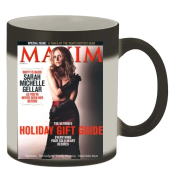 Sarah Michelle Gellar Color Changing Mug