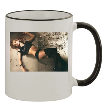 Sarah Michelle Gellar 11oz Colored Rim & Handle Mug