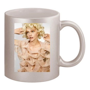 Sasha Pivovarova 11oz Metallic Silver Mug