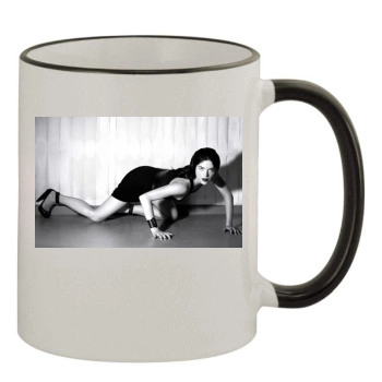 Selma Blair 11oz Colored Rim & Handle Mug