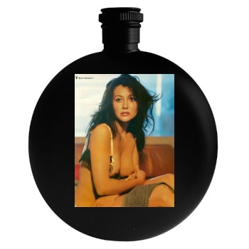 Shannen Doherty Round Flask