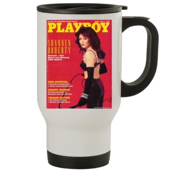 Shannen Doherty Stainless Steel Travel Mug