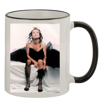 Shannen Doherty 11oz Colored Rim & Handle Mug