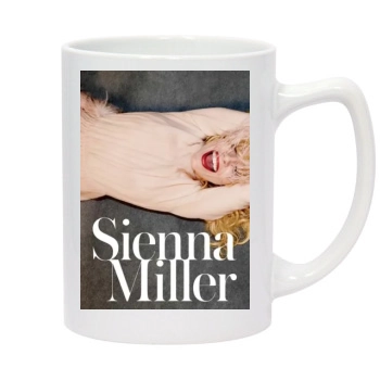 Sienna Miller 14oz White Statesman Mug