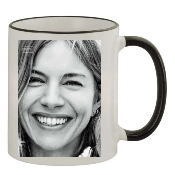 Sienna Miller 11oz Colored Rim & Handle Mug