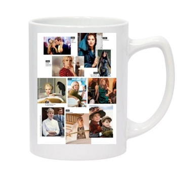 Sienna Miller 14oz White Statesman Mug